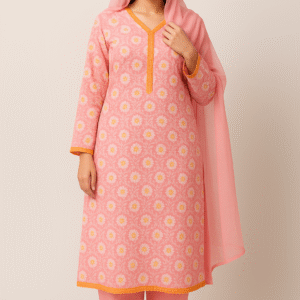 Floral Print Lawn Stitched 3PC – Soft, Elegant & Summer-Ready